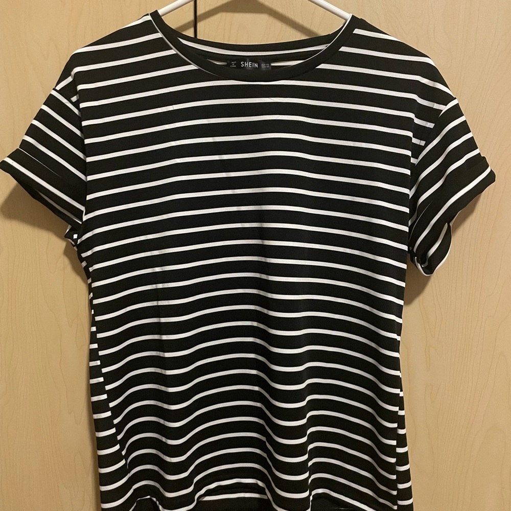 Striped Shein Top